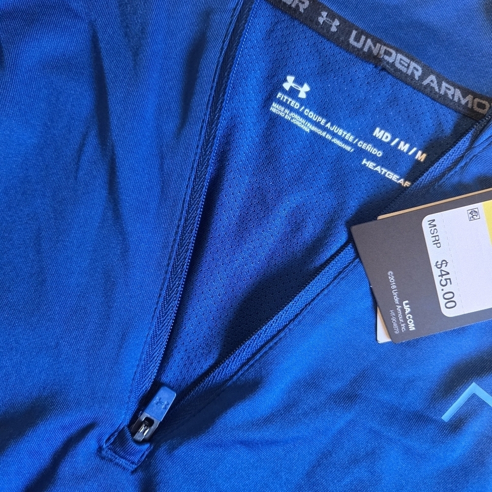 New Under Armour Long Sleeve Tshirt Size M - Picture 3 of 3